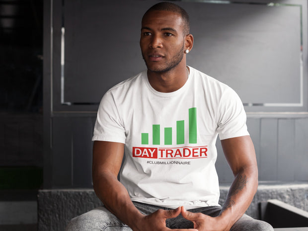 T-SHIRT "DAY TRADER" - ClubMillionnaire Shop