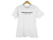 T-SHIRT "entrepreneur." - ClubMillionnaire Shop