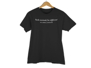 T-SHIRT "FUCK NORMAL, BE DIFFERENT" - ClubMillionnaire Shop