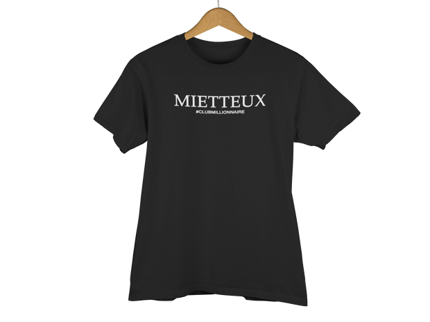 T-SHIRT "MIETTEUX" - ClubMillionnaire Shop