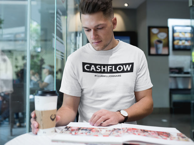 T-SHIRT "CASHFLOW" - ClubMillionnaire Shop