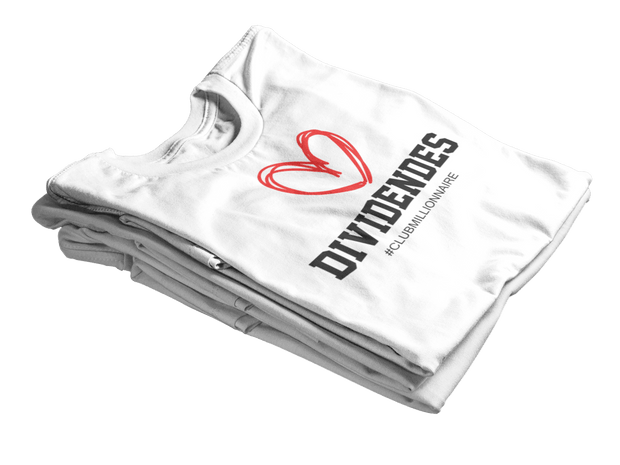 T-SHIRT "DIVIDENDES" - ClubMillionnaire Shop