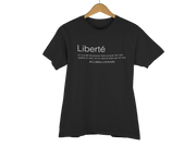 T-SHIRT "LIBERTÉ" - ClubMillionnaire Shop